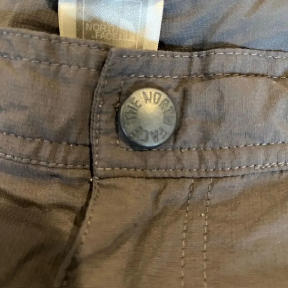 The North Face Convertible Hiking Pants Zip Off Legs Outdoor Utility Charcoal XL